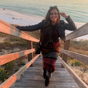 Multicolored dress in small from H&M